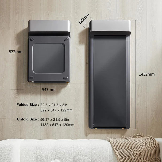 Ultra-Quiet Foldable Indoor Treadmill