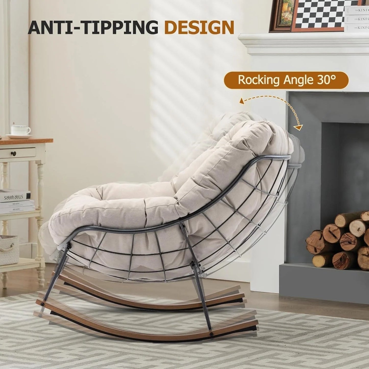 Soothe Your Senses – Comfort-Focused Rocking Chair