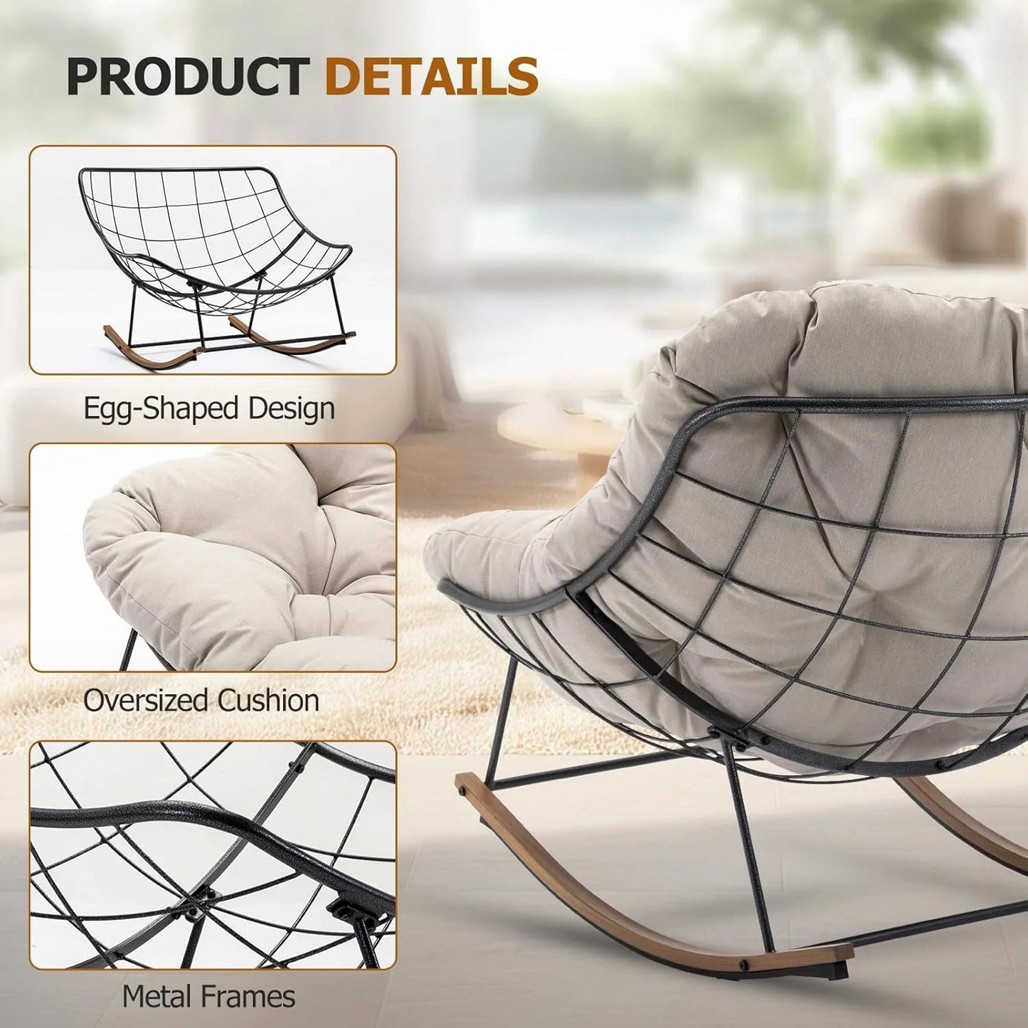 Soothe Your Senses – Comfort-Focused Rocking Chair